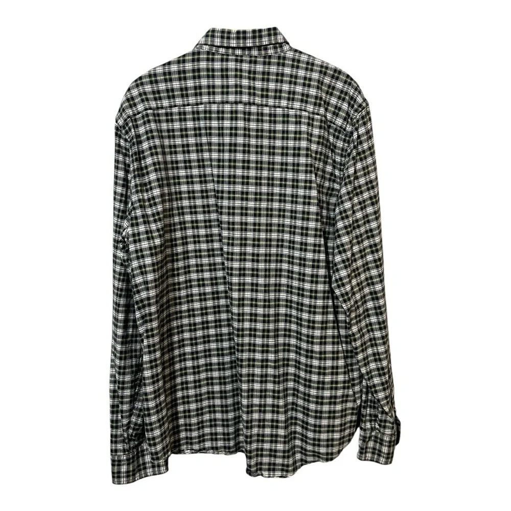 Denim & Supply Ralph Lauren Men's XXL Plaid Button Down Shirt 100% Cotton
